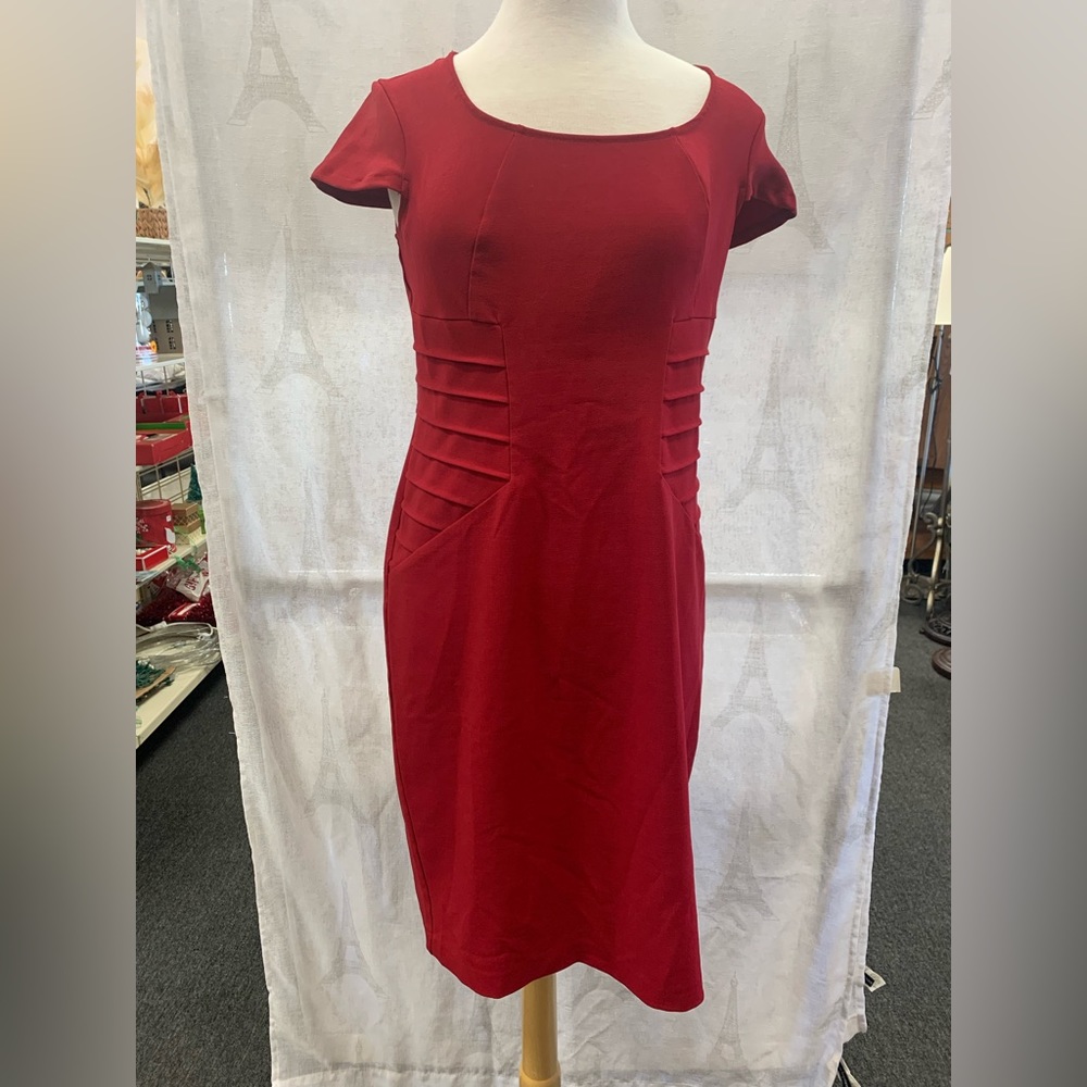 Red dress